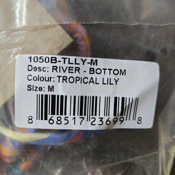 Stone Fox Swim Revolve Women's Size Medium River Bottom Tropical Lily NWT - Picture 5 of 6